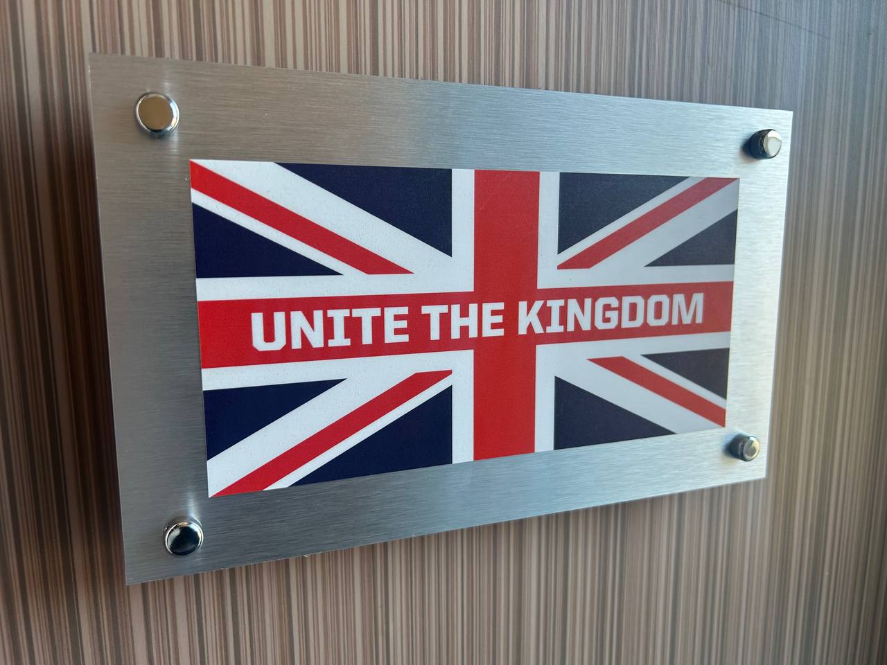 Door Number / Name Plaque Silver