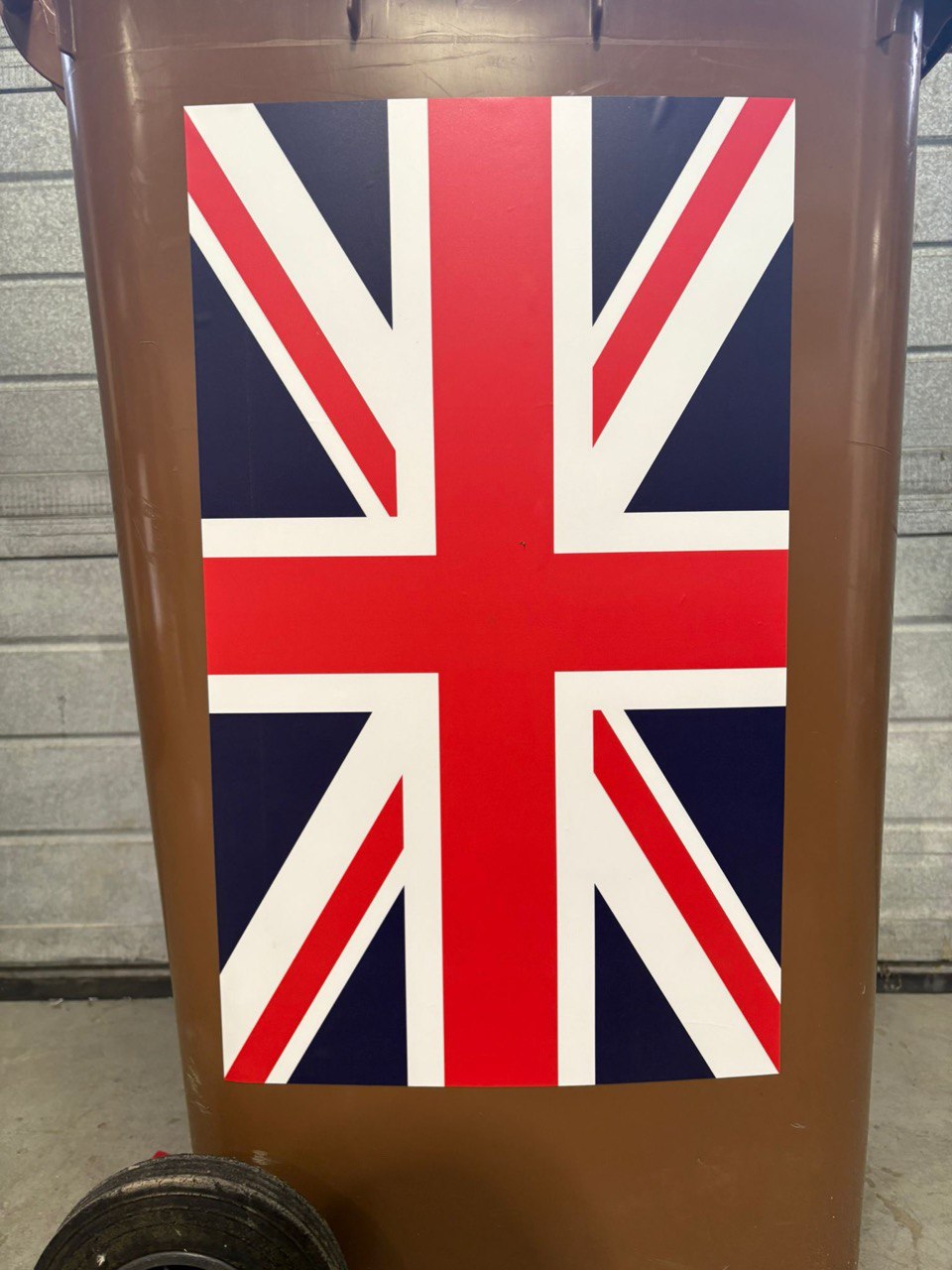 Large Un-Branded Bin Decal